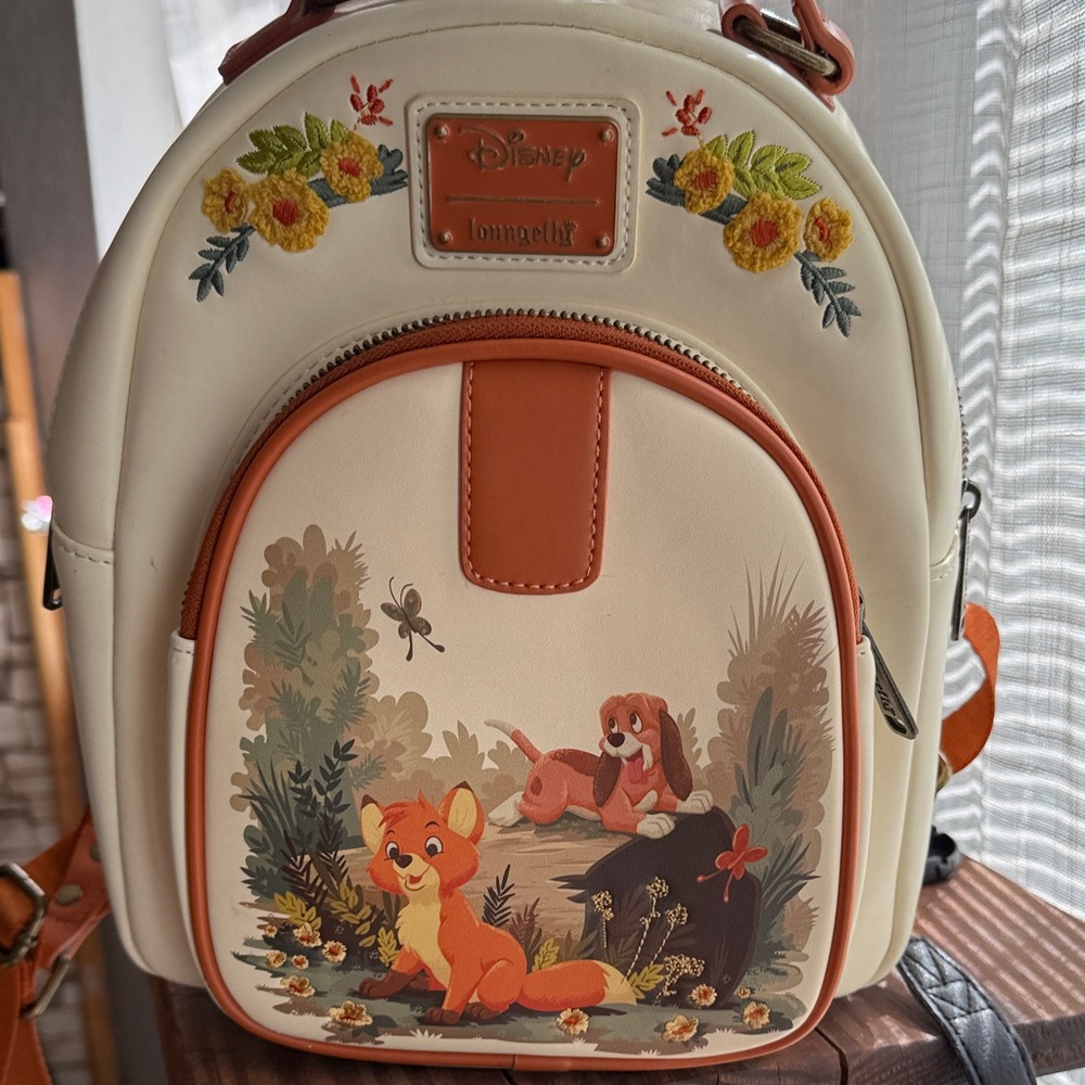 Disney Loungefly Fox and Hound Backpack